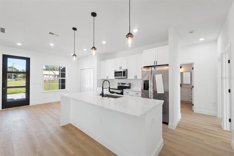 Furnished interior view inside a new home in , Ocala (Image 5).