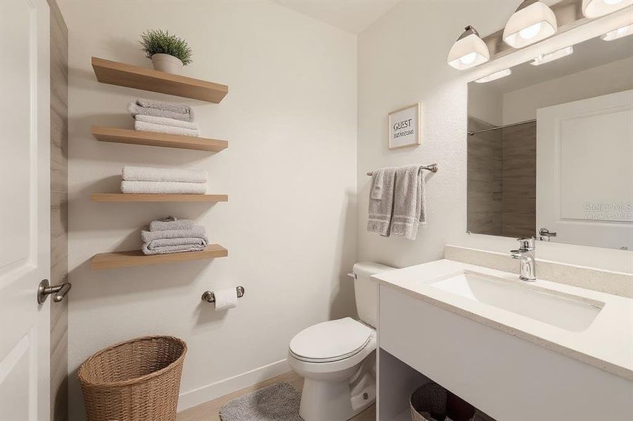 Furnished interior view inside a new home in , Orlando (Image 13).