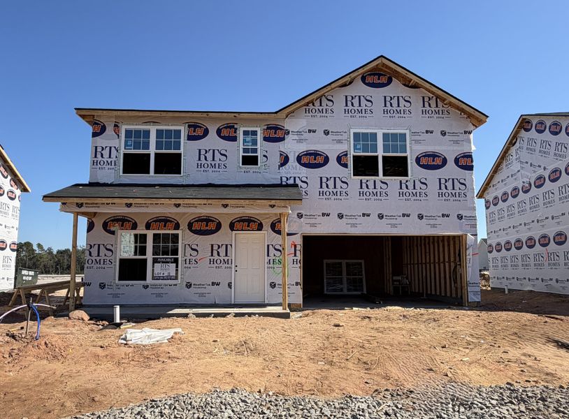 In-progress construction of a new home in Grand Reserve, Hinesville, GA (Image 5).