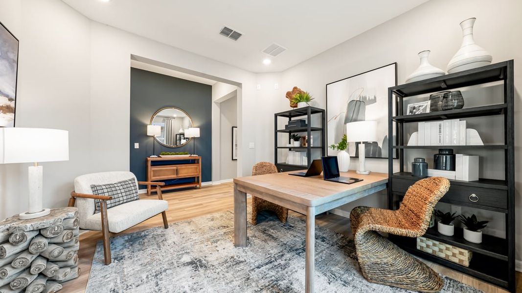 Furnished interior view inside a new home in Windward Preserve, Cocoa (Image 13).