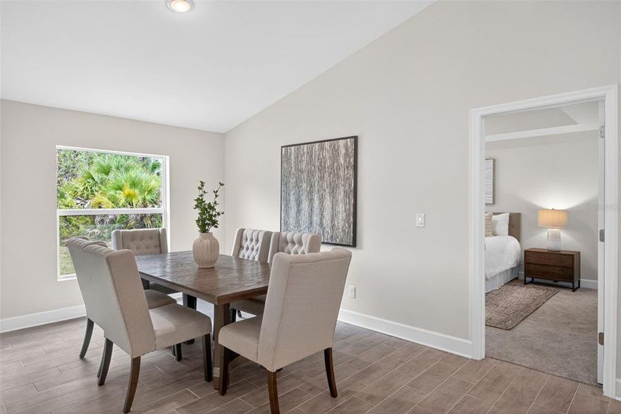 Furnished interior view inside a new home in , Port Charlotte (Image 11). Furnished interior view inside a new home in , Port Charlotte (Image 11).