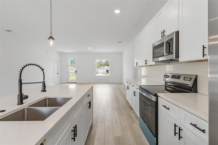 Furnished interior view inside a new home in , Ocala (Image 7).