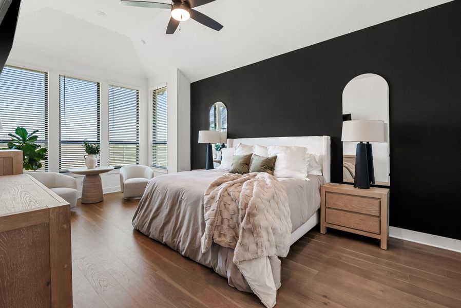 Furnished interior view inside a new home in Santa Rita Ranch, Liberty Hill (Image 15). Furnished interior view inside a new home in Santa Rita Ranch, Liberty Hill (Image 15).