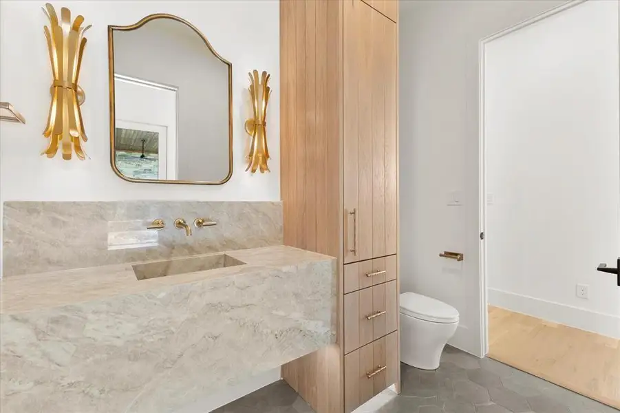 Furnished interior view inside a new home in , Heath (Image 17).