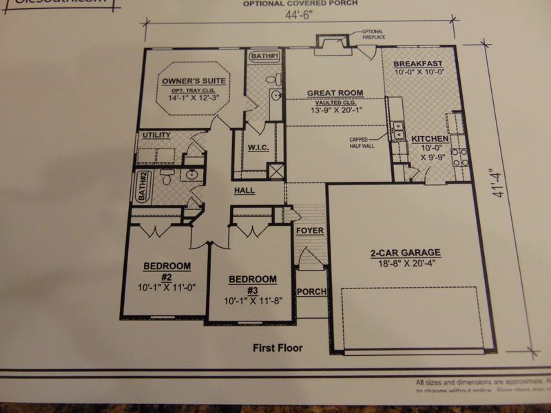 1335 Floor Plan 1335 Floor Plan