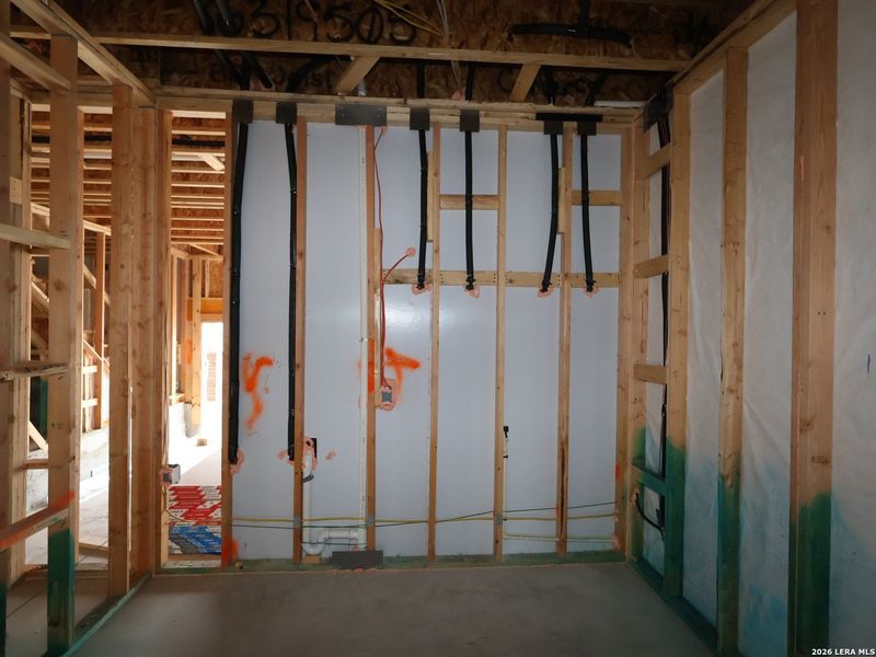 In-progress construction of a new home in Paloma Park, Converse, TX (Image 31).