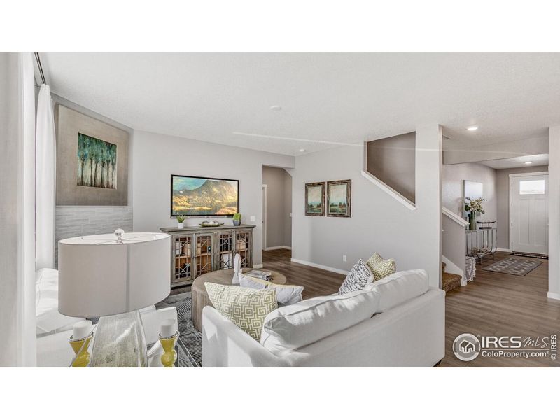 Furnished interior view inside a new home in Tailholt, Severance (Image 8).