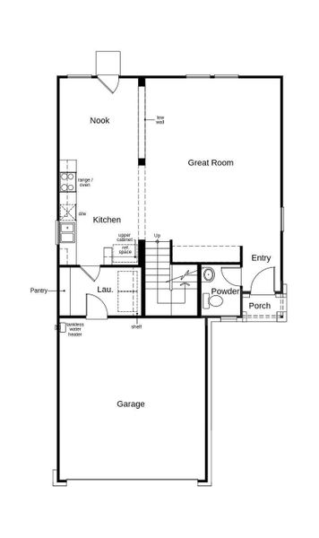 This floor plan features 3 bedrooms, 2 full baths, 1 half bath and over 1,600 square feet of living space. This floor plan features 3 bedrooms, 2 full baths, 1 half bath and over 1,600 square feet of living space.