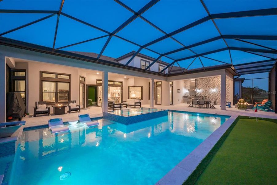 Exterior details and patio area of a home in , Sarasota (Image 29).