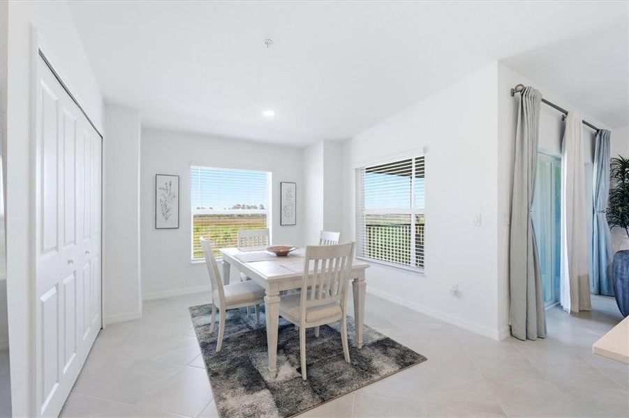 Furnished interior view inside a new home in , Venice (Image 25).