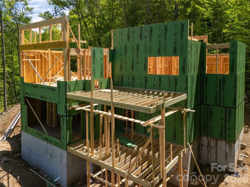 In-progress construction of a new home in , Tuckasegee, NC (Image 6). In-progress construction of a new home in , Tuckasegee, NC (Image 6).