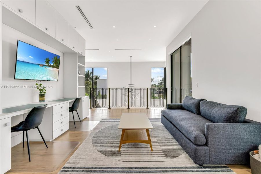 Furnished interior view inside a new home in , Surfside (Image 43). Furnished interior view inside a new home in , Surfside (Image 43).