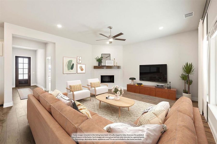 Furnished interior view inside a new home in Somerset, Mansfield (Image 15).