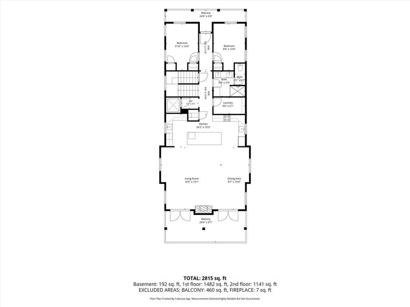 2D floor plan layout of this home in , Tiki Island, TX (Image 33).