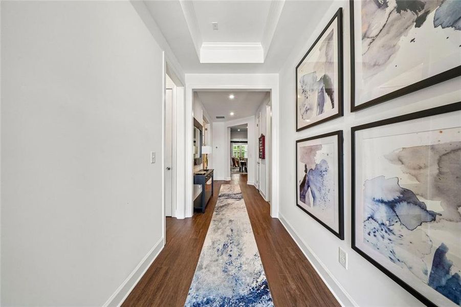 Furnished interior view inside a new home in , Hoschton (Image 6). Furnished interior view inside a new home in , Hoschton (Image 6).