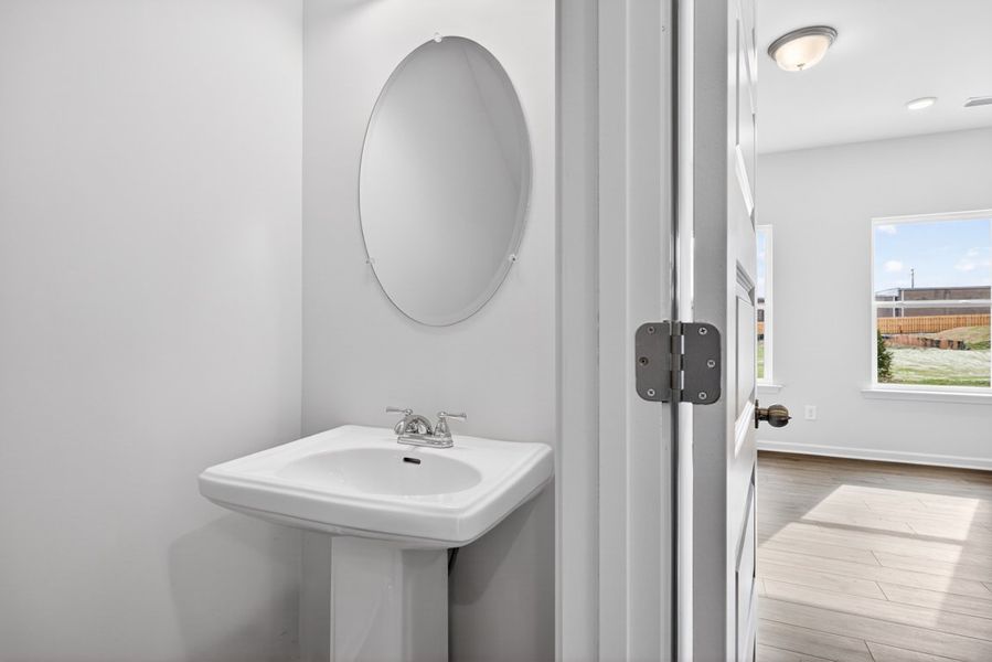 Furnished interior view inside a new home in The Andros, Dalton (Image 11).