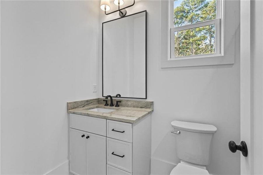 Furnished interior view inside a new home in , Buford (Image 39).