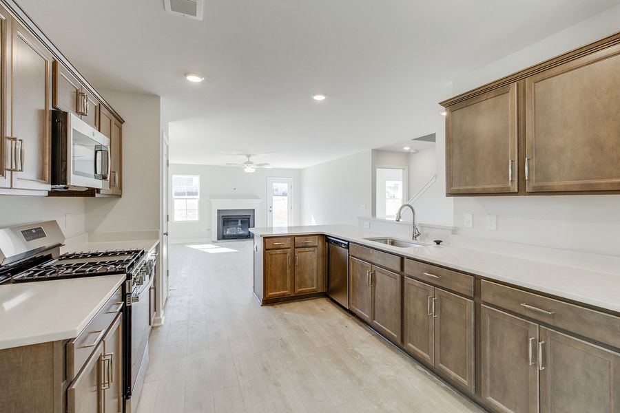 Furnished interior view inside a new home in Ellington, Elgin (Image 7).
