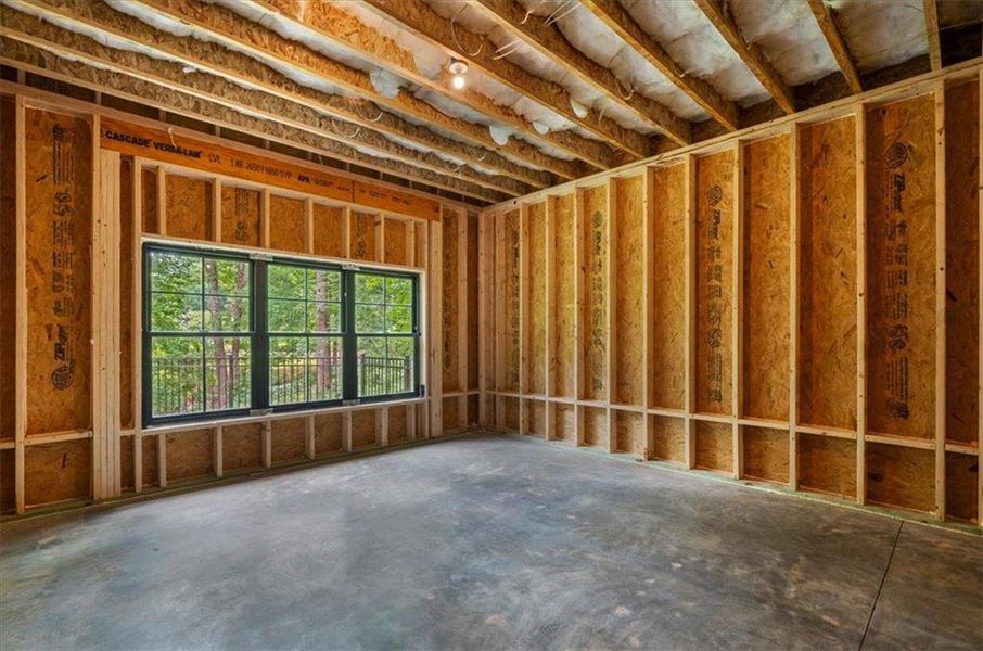 In-progress construction of a new home in , Cumming, GA (Image 64).
