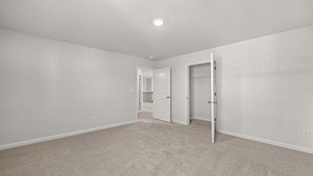 Spacious, unfurnished interior of a new home in Hamptons at Riverwood East, Dallas (Image 24).