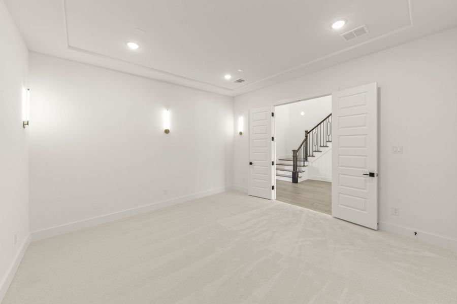 Spacious, unfurnished interior of a new home in StarView, Prosper (Image 52). Spacious, unfurnished interior of a new home in StarView, Prosper (Image 52).