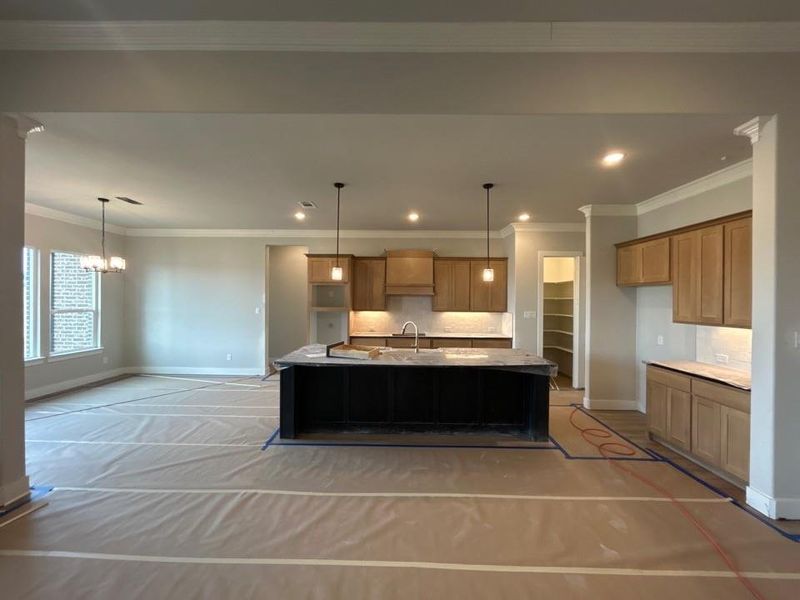 In-progress construction of a new home in Creekview Addition, Van Alstyne, TX (Image 12).