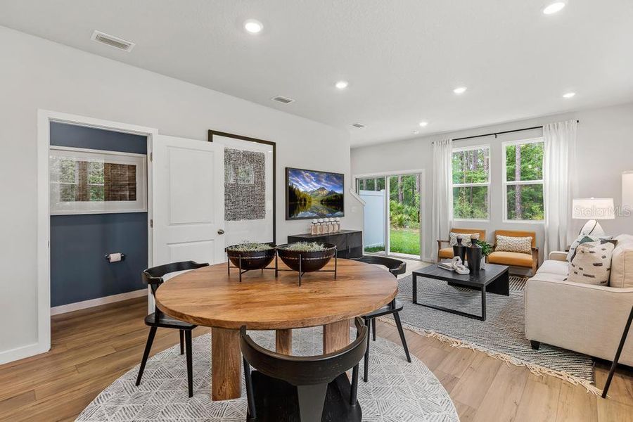 Furnished interior view inside a new home in , Jacksonville (Image 40).