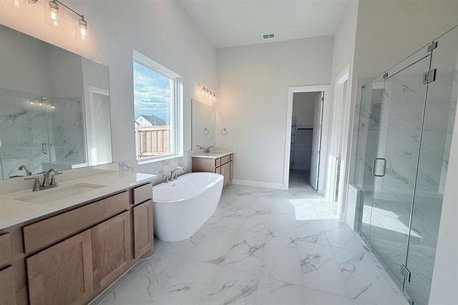 Furnished interior view inside a new home in Polo Ridge, Mesquite (Image 4).
