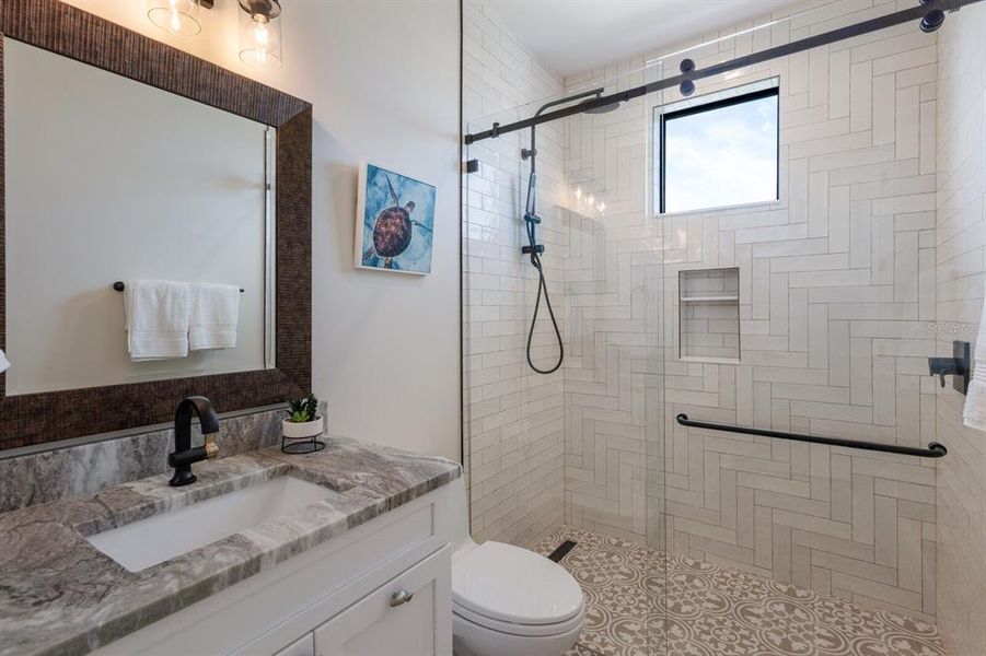 Furnished interior view inside a new home in , Bradenton Beach (Image 53).