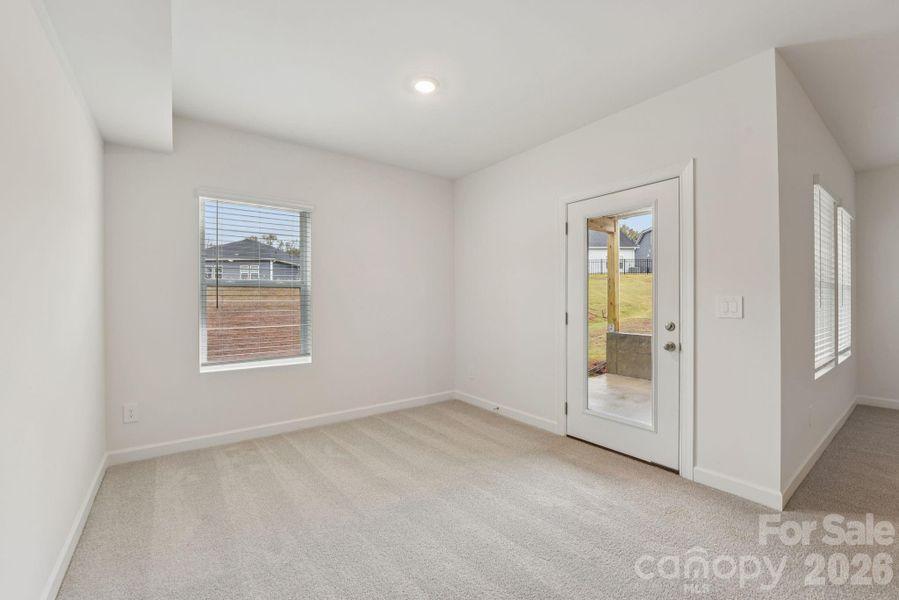 Photo is not of the actual home, but is an inspirational photo of builder’s model home and may depict options, furnishings, and/or decorator features that are not included