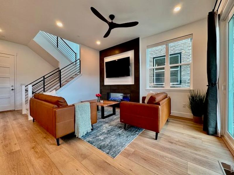 Furnished interior view inside a new home in , Superior (Image 30).