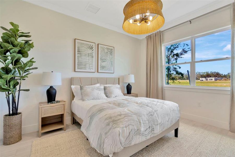 Furnished interior view inside a new home in Biscayne Landing at Seaire, Parrish (Image 57).