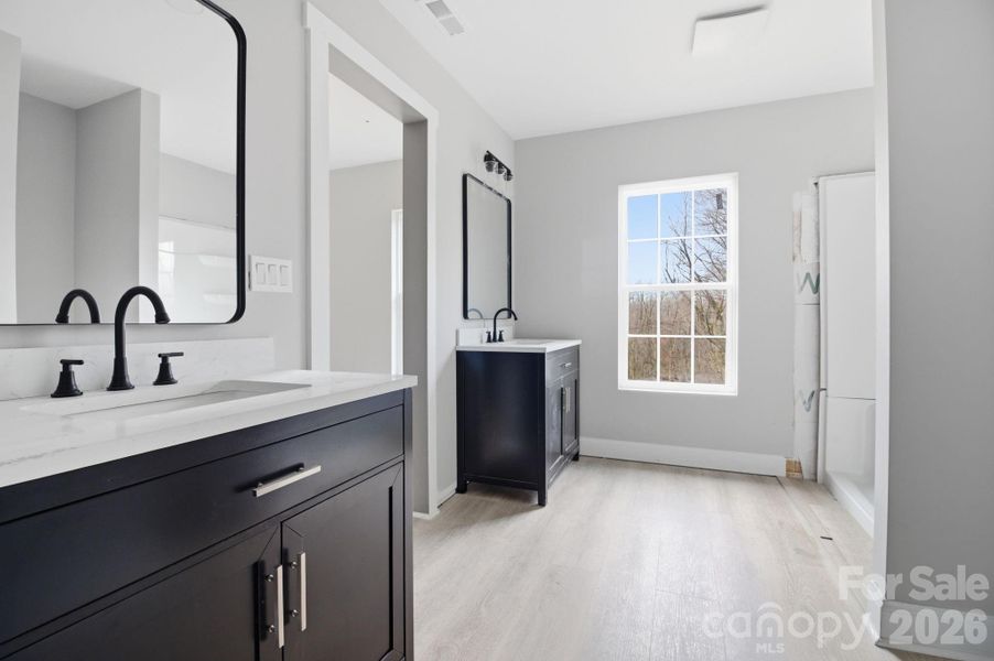 Furnished interior view inside a new home in , Statesville (Image 8).