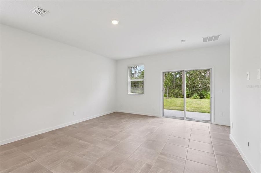 Spacious, unfurnished interior of a new home in Flagler Village - Classic Series, Palm Coast (Image 19). Spacious, unfurnished interior of a new home in Flagler Village - Classic Series, Palm Coast (Image 19).