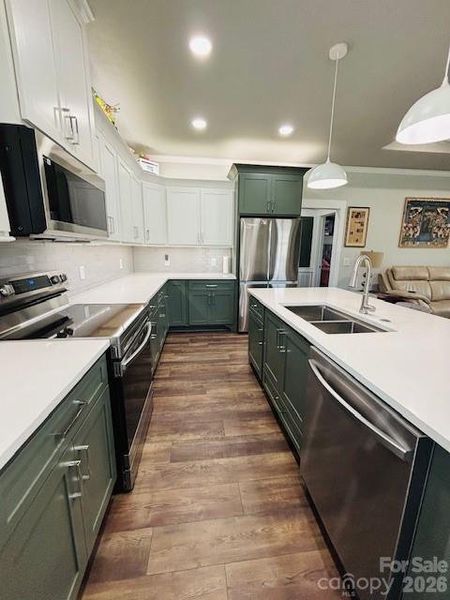 Furnished interior view inside a new home in , Ellenboro (Image 8).