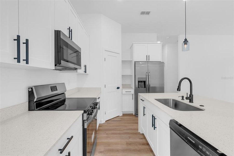 Furnished interior view inside a new home in , Citrus Springs (Image 10).