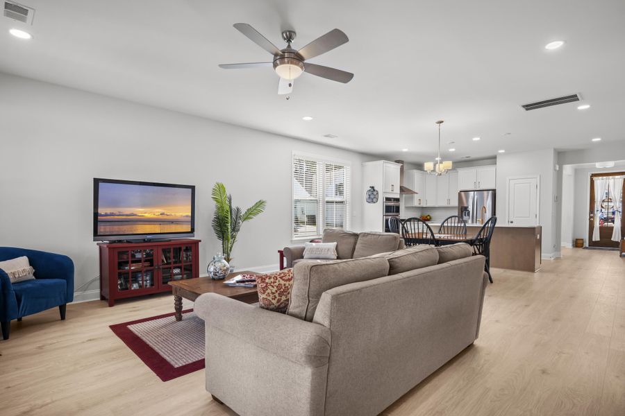 Furnished interior view inside a new home in High Point at Foxbank, Moncks Corner (Image 29).