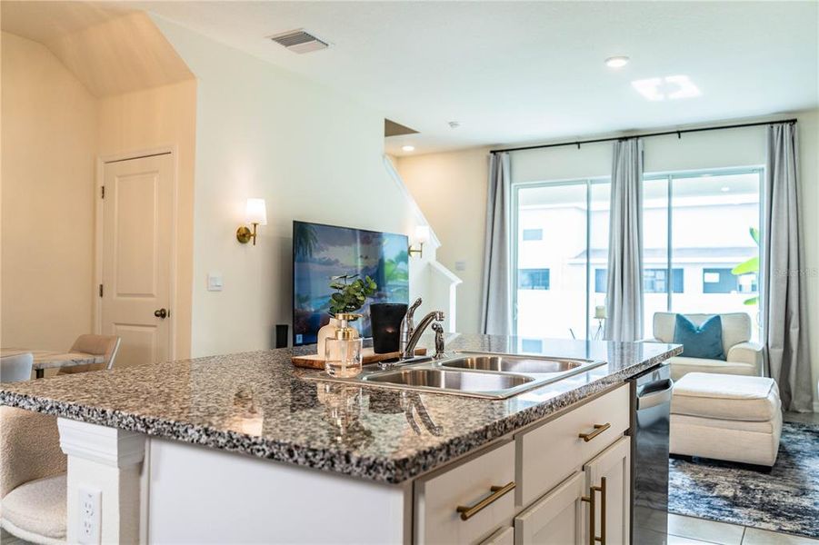 Furnished interior view inside a new home in , Plant City (Image 32).