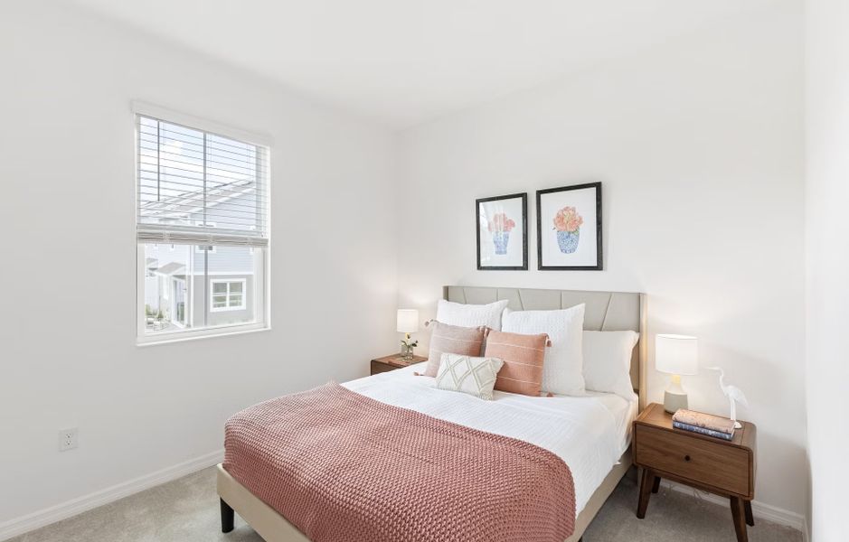 Representative furnished interior of a home built from the Jackson by Park Square Residential in Brixton, St. Cloud (Image 9).