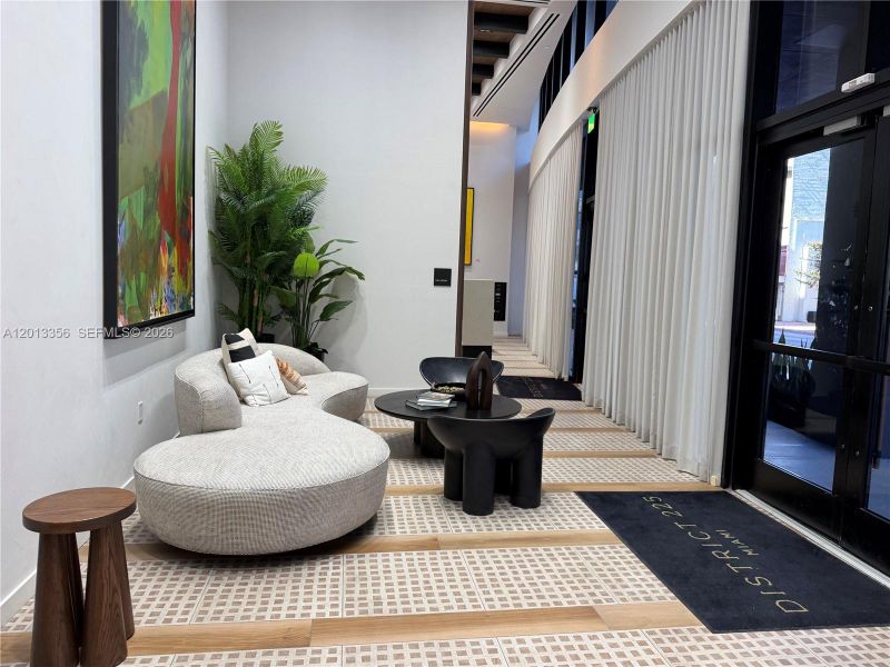 Furnished interior view inside a new home in , Miami (Image 16). Furnished interior view inside a new home in , Miami (Image 16).