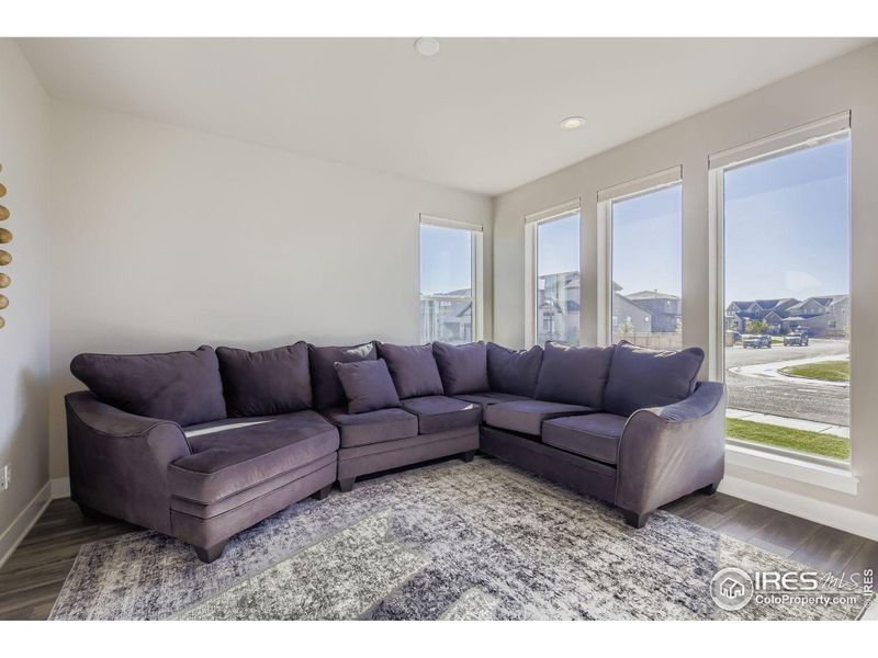 Furnished interior view inside a new home in , Timnath (Image 13).