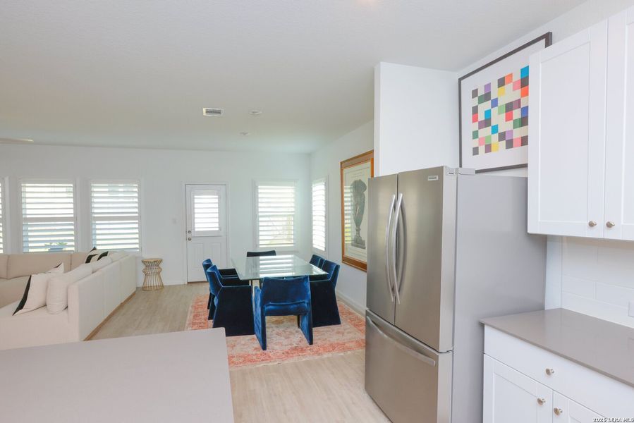 Furnished interior view inside a new home in Hidden Trails, Bulverde (Image 10).