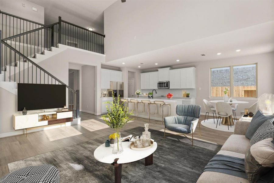 Note: Sample product photo. Actual exterior and interior selections may vary by homesite. Photo may be virtually staged