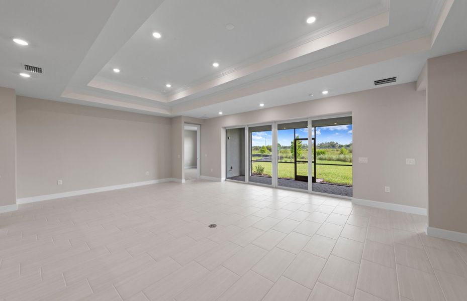 Enjoy natural lighting in the gathering room Enjoy natural lighting in the gathering room