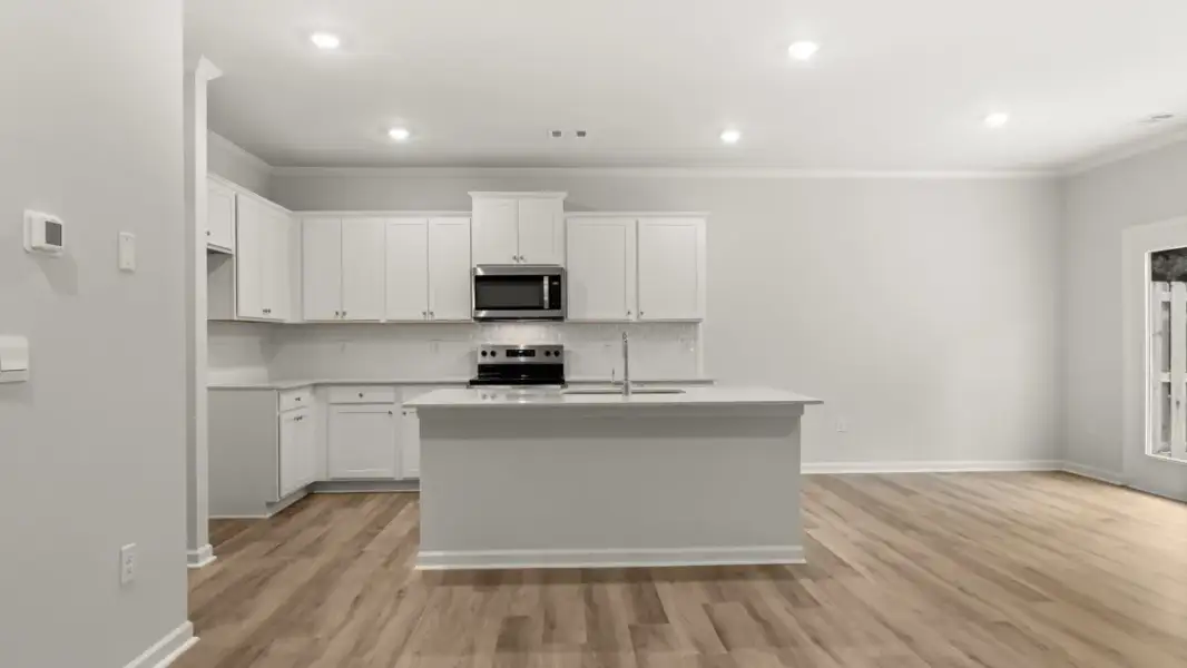 Furnished interior view inside a new home in Pointe Park, Union City (Image 3).