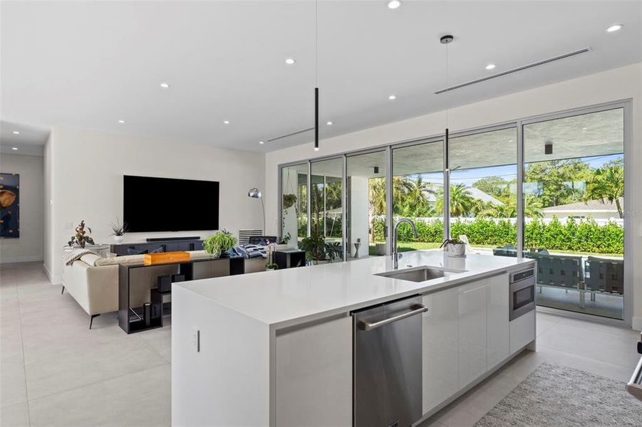 Furnished interior view inside a new home in , Belleair (Image 13).