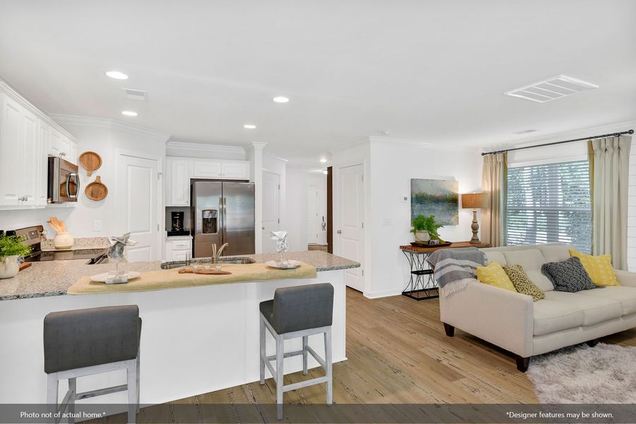 Furnished interior view inside a new home in Pinecrest, West Columbia (Image 5).