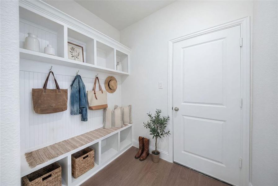 Rendered Mudroom Rendered Mudroom