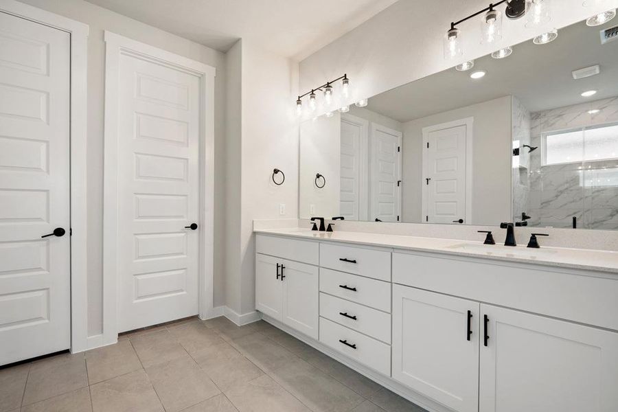 Furnished interior view inside a new home in Lagos Reserve, Manor (Image 12).