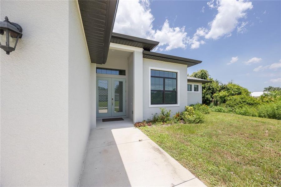 Exterior details and patio area of a home in , North Port (Image 25). Exterior details and patio area of a home in , North Port (Image 25).